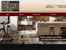 Tablet Screenshot of oldcountrytile.com